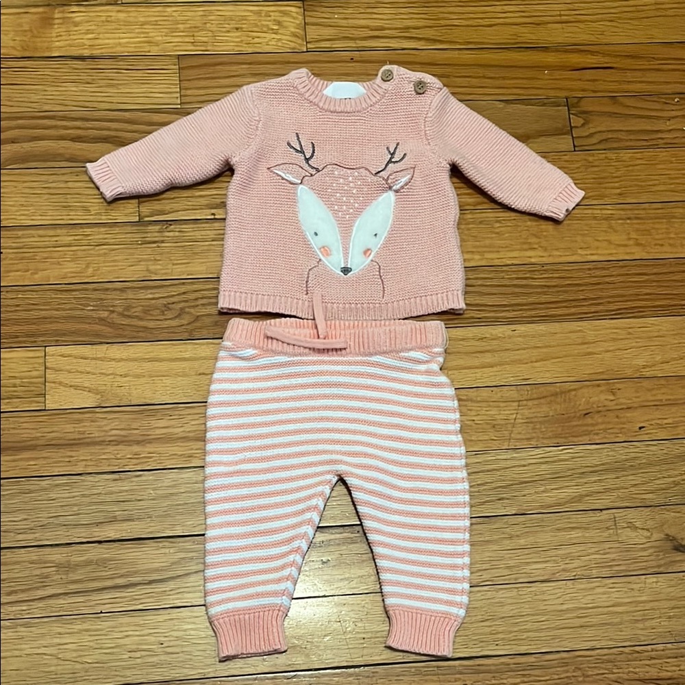 Rene Rofe Baby Sweater & Pants Knit Set